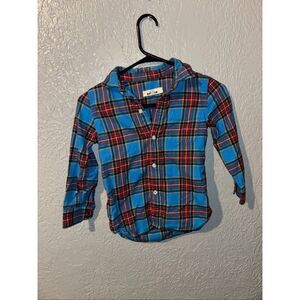 Mini Boden Flannel Top